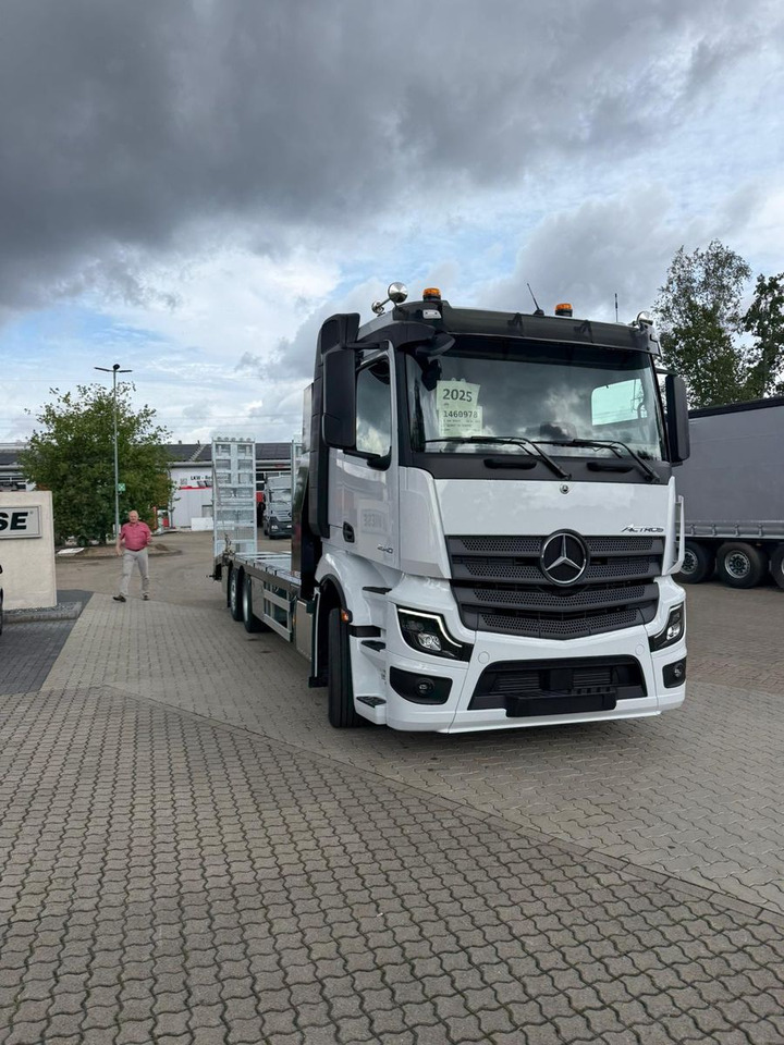 Mercedes-Benz Actros mit Rampen, Maschinentransporter - Эвакуатор: фото 5 Mercedes-Benz Actros mit Rampen, Maschinentransporter - Эвакуатор: фото 5
