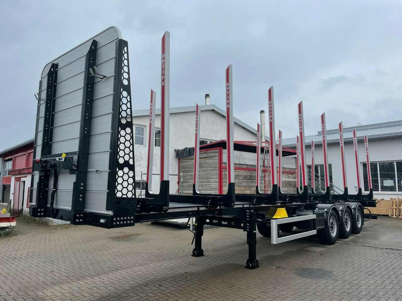 PAVIC Holzauflieger mit 8 Schemel und 16 Rungen Miete - Полуприцеп лесовоз: фото 1 PAVIC Holzauflieger mit 8 Schemel und 16 Rungen Miete - Полуприцеп лесовоз: фото 1