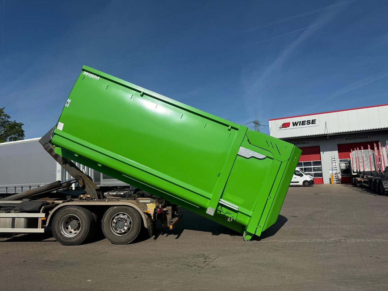 RSM Abrollcontainer 38m³ mit hydr. Heckklappe - Прицеп-контейнеровоз/ Сменный кузов: фото 1 RSM Abrollcontainer 38m³ mit hydr. Heckklappe - Прицеп-контейнеровоз/ Сменный кузов: фото 1