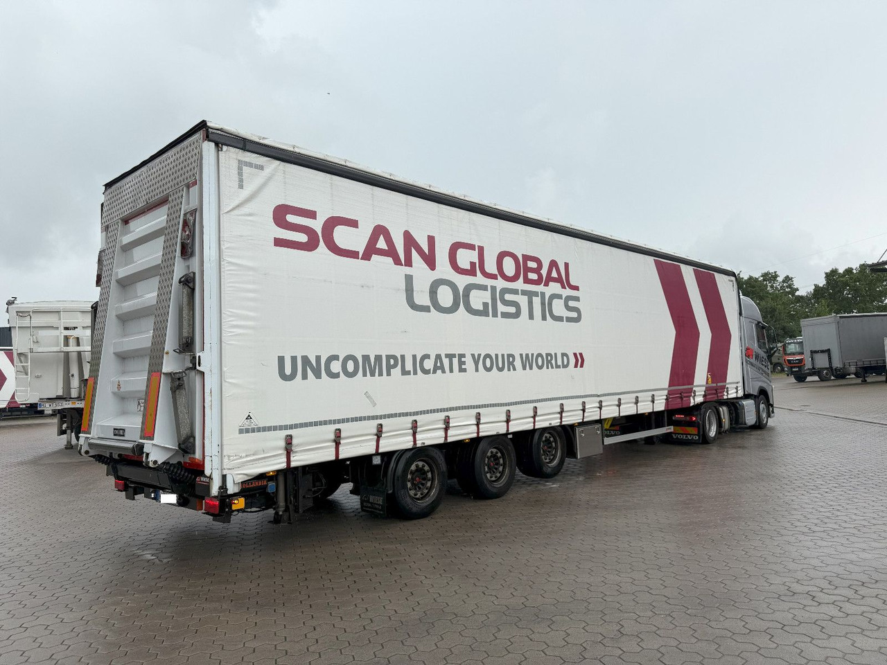 Wiese Mega Schiebeplane mit Dhollandia Rampe 9t - Тентованный полуприцеп: фото 2 Wiese Mega Schiebeplane mit Dhollandia Rampe 9t - Тентованный полуприцеп: фото 2