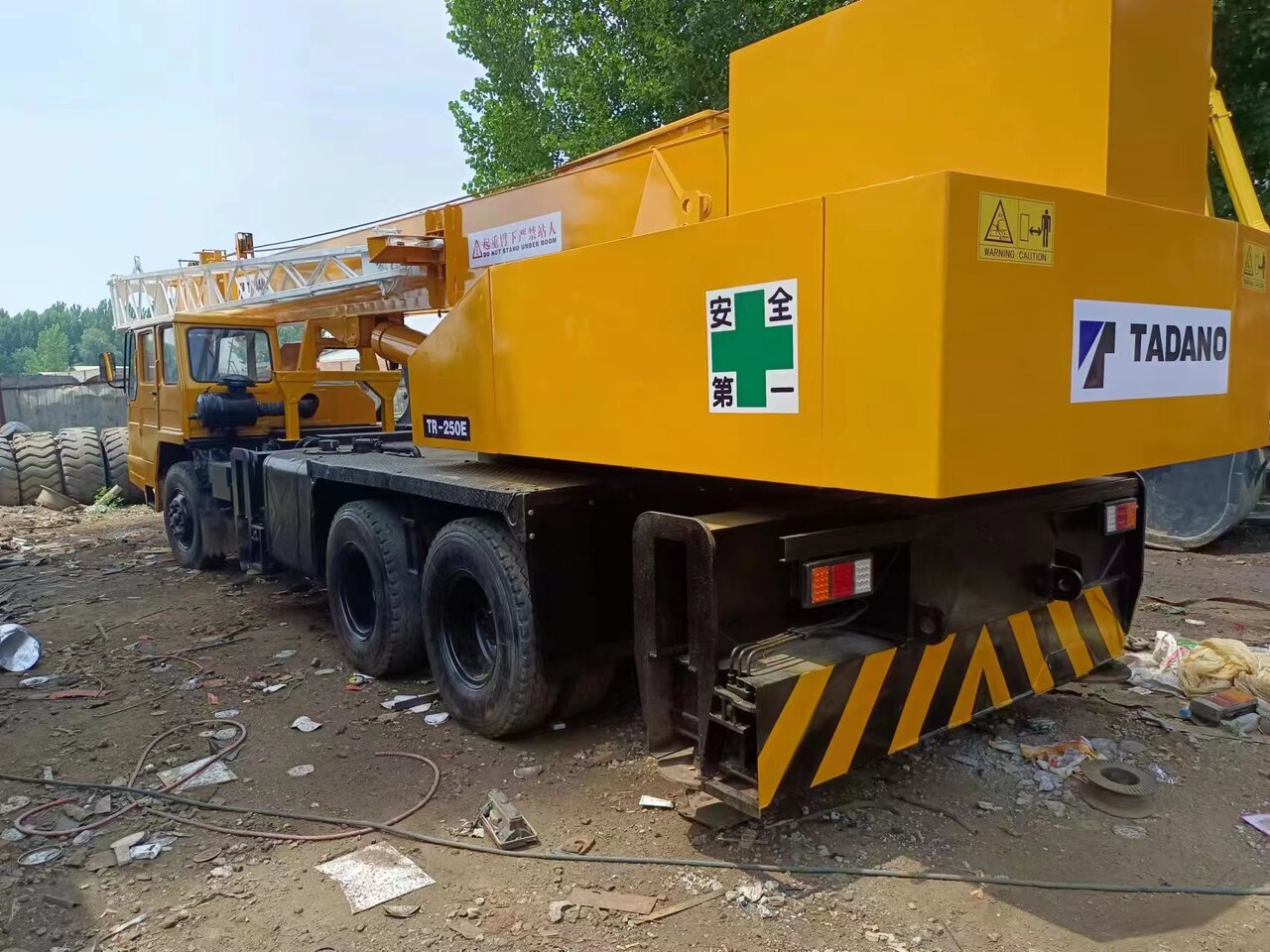 TADANO TR250E - Кран: фото 3 TADANO TR250E - Кран: фото 3