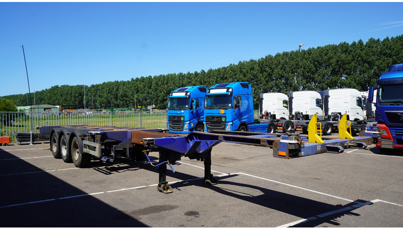 Pacton 3 AXLE MULTI CONTAINER TRANSPORT TRAILER EXTENDABLE 45 FT - Полуприцеп-контейнеровоз/ Сменный кузов: фото 3 Pacton 3 AXLE MULTI CONTAINER TRANSPORT TRAILER EXTENDABLE 45 FT - Полуприцеп-контейнеровоз/ Сменный кузов: фото 3