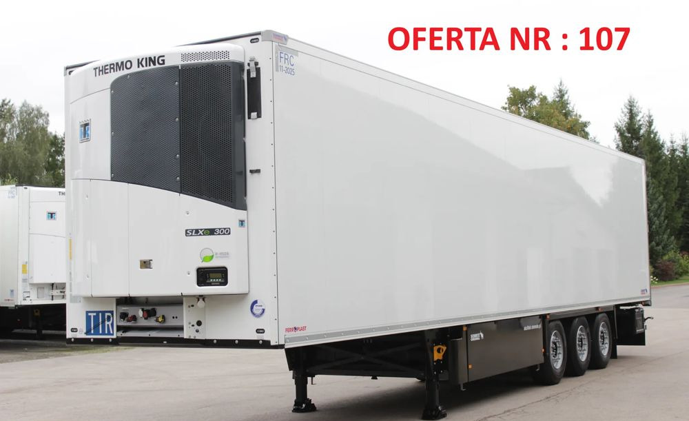 Schmitz Cargobull FP 60 V7 Thermo King SLXi 300 / JAK NOWA / ŚCIANA 7 CM / - Полуприцеп-рефрижератор: фото 1 Schmitz Cargobull FP 60 V7 Thermo King SLXi 300 / JAK NOWA / ŚCIANA 7 CM / - Полуприцеп-рефрижератор: фото 1