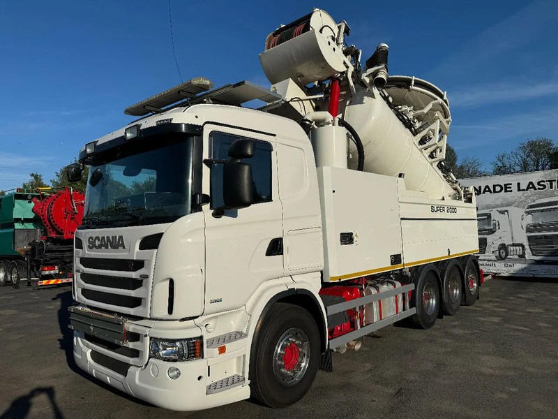 Scania R480 Vacuum / Sewer Jetter / Recycler, Euro 6, Super 2000 (16m3), 2013 - Ассенизатор: фото 4 Scania R480 Vacuum / Sewer Jetter / Recycler, Euro 6, Super 2000 (16m3), 2013 - Ассенизатор: фото 4