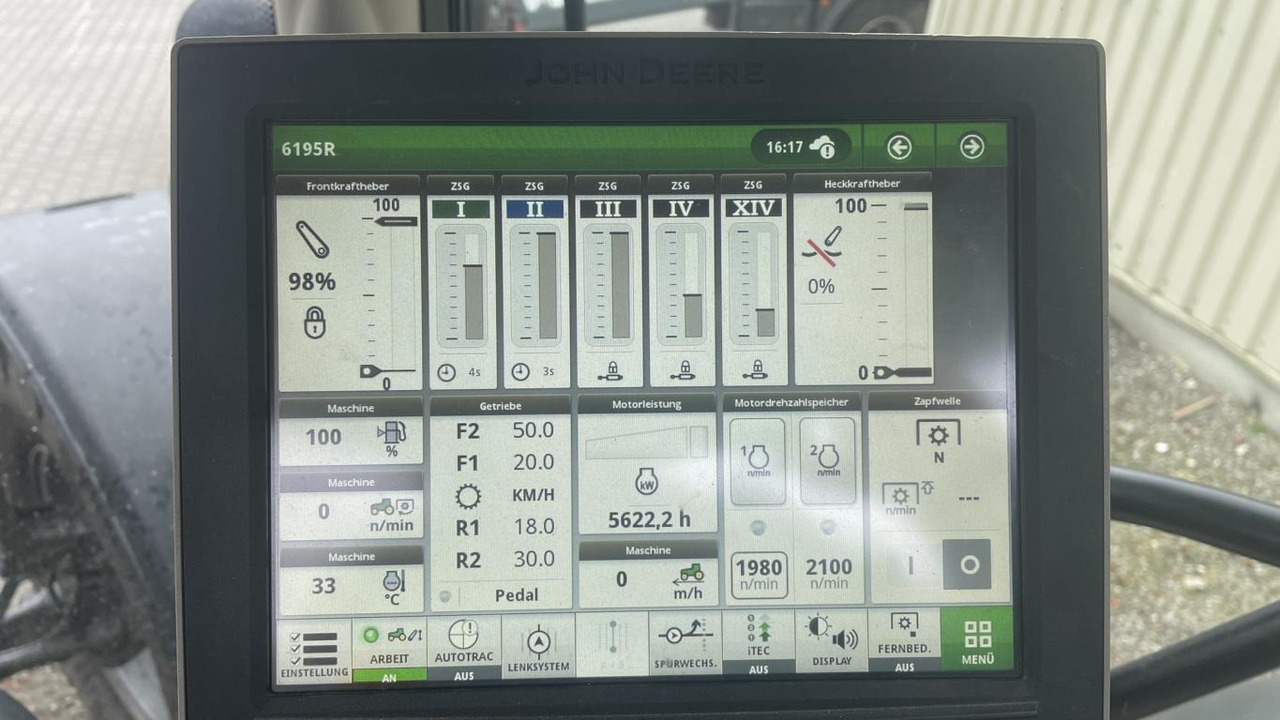 Трактор John Deere 6195R: фото 6 Трактор John Deere 6195R: фото 6