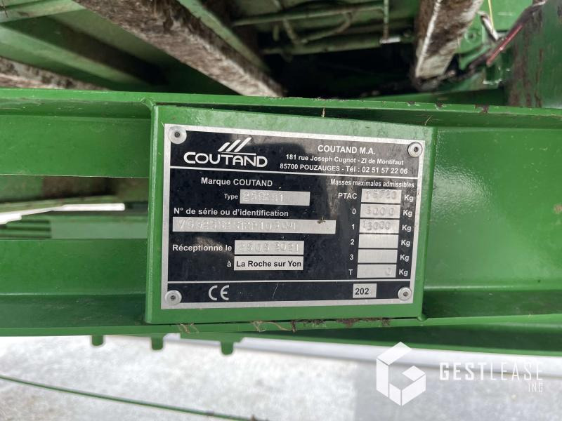 Навозоразбрасыватель COUTANT TWISTER T605: фото 19