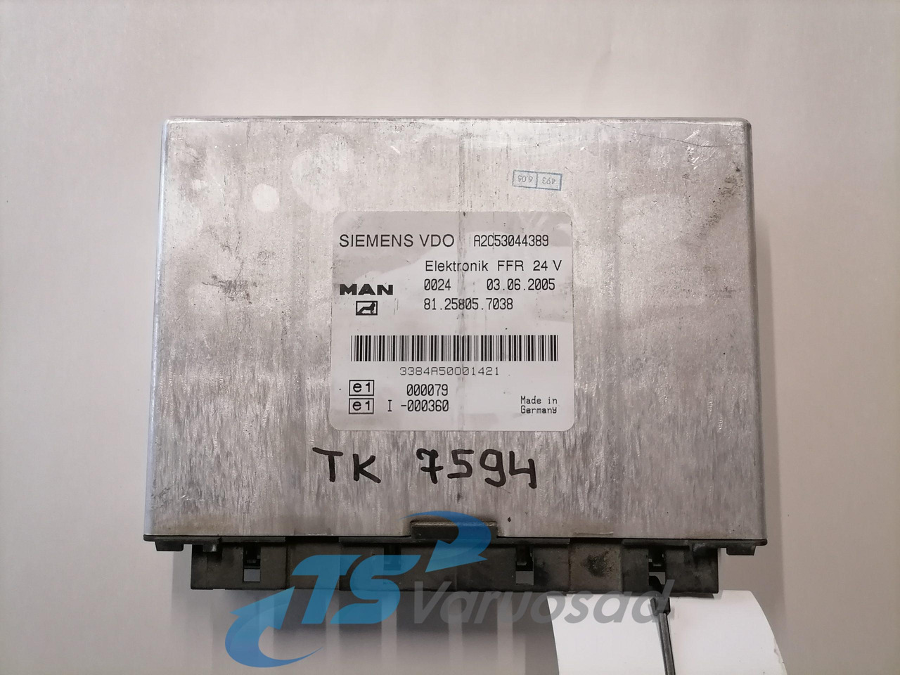 MAN Ecu, FFR 81258057038 - Блок управления для Грузовиков: фото 1 MAN Ecu, FFR 81258057038 - Блок управления для Грузовиков: фото 1
