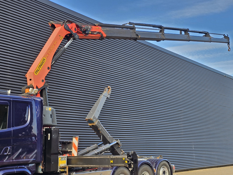 Scania G490 8x4*4 / PALFINGER CRANE + HOOKLIFT - Крюковой мультилифт, Автоманипулятор: фото 2 Scania G490 8x4*4 / PALFINGER CRANE + HOOKLIFT - Крюковой мультилифт, Автоманипулятор: фото 2