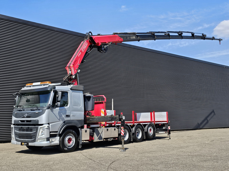 Volvo FM 460 8x4-4 / FASSI 36.5 t/m -8 x EXTENSION + WINCH - Грузовик бортовой/ Платформа, Автоманипулятор: фото 1 Volvo FM 460 8x4-4 / FASSI 36.5 t/m -8 x EXTENSION + WINCH - Грузовик бортовой/ Платформа, Автоманипулятор: фото 1