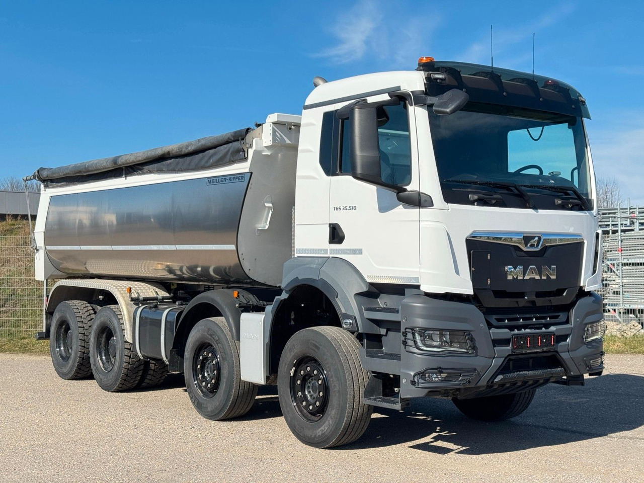 MAN 35.510 TGS Meiller P430 Thermomulde Top Zustand! - Самосвал: фото 5 MAN 35.510 TGS Meiller P430 Thermomulde Top Zustand! - Самосвал: фото 5