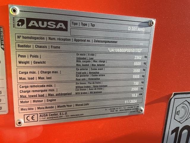 Ausa D301AHG - Мини-самосвал: фото 5 Ausa D301AHG - Мини-самосвал: фото 5