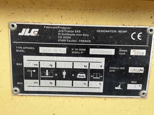 JLG Toucan 12E Plus - Вертикальный мачтовый подъемник: фото 5 JLG Toucan 12E Plus - Вертикальный мачтовый подъемник: фото 5
