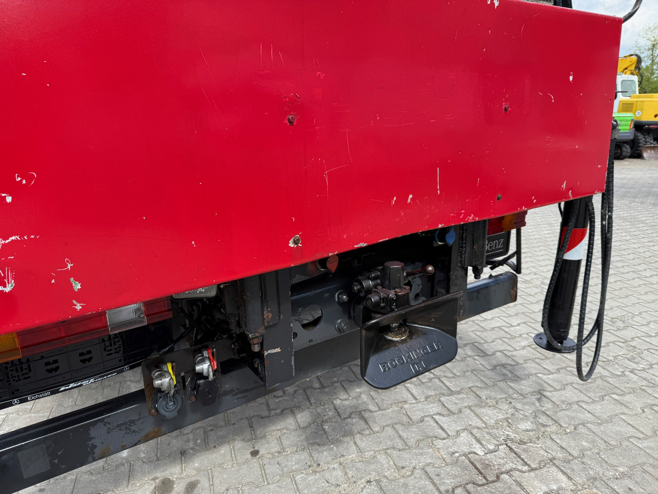 Грузовик бортовой/ Платформа, Автоманипулятор Mercedes-Benz 1840 Actros 2-Seiten-Kipper mit Kran Hiab 125-3 mit Funk: фото 9