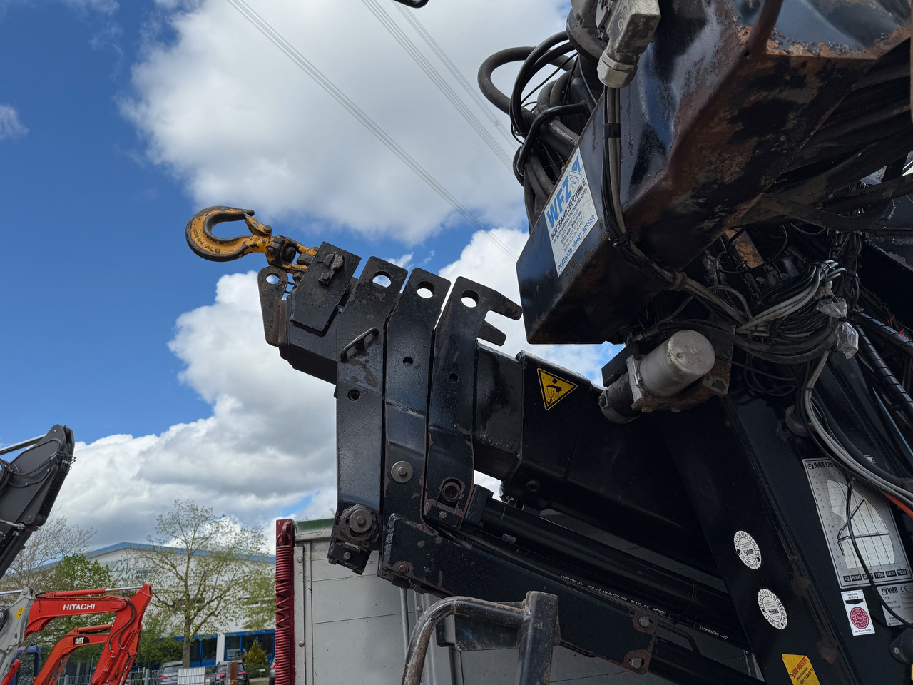 Грузовик бортовой/ Платформа, Автоманипулятор Mercedes-Benz 1840 Actros 2-Seiten-Kipper mit Kran Hiab 125-3 mit Funk: фото 11