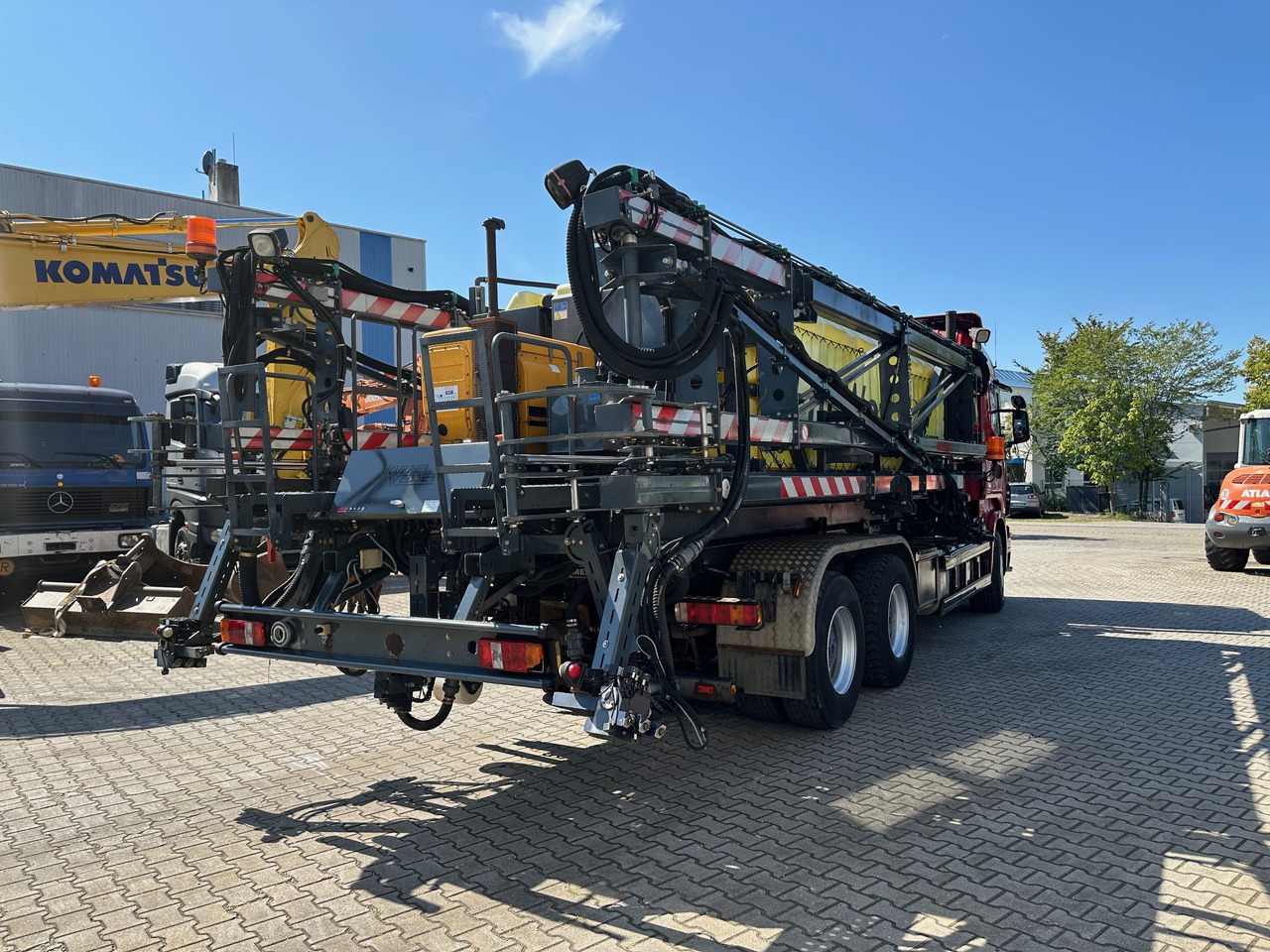 Scania R580 Abrollkipper V8 Mit Küpper Weisser Enteisungsgerät 45m - Крюковой мультилифт: фото 4 Scania R580 Abrollkipper V8 Mit Küpper Weisser Enteisungsgerät 45m - Крюковой мультилифт: фото 4