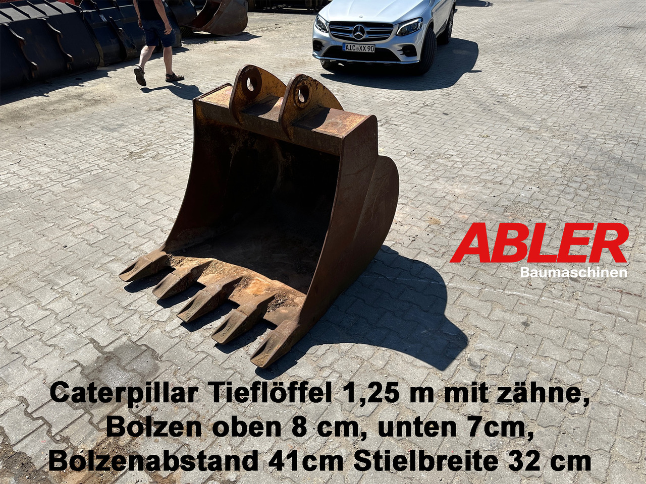 Tieflöffel 125 cm Caterpillar - Ковш для экскаватора для Строительной техники: фото 1 Tieflöffel 125 cm Caterpillar - Ковш для экскаватора для Строительной техники: фото 1
