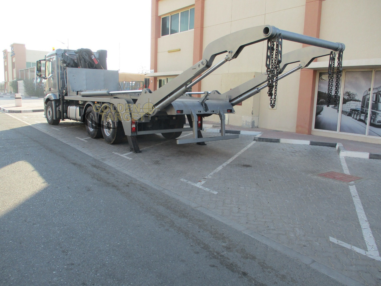 MERCEDES-BENZ 2642 6×2 DOUBLE SKIP LOADER with HIAB Crane в лизинг MERCEDES-BENZ 2642 6×2 DOUBLE SKIP LOADER with HIAB Crane: фото 8