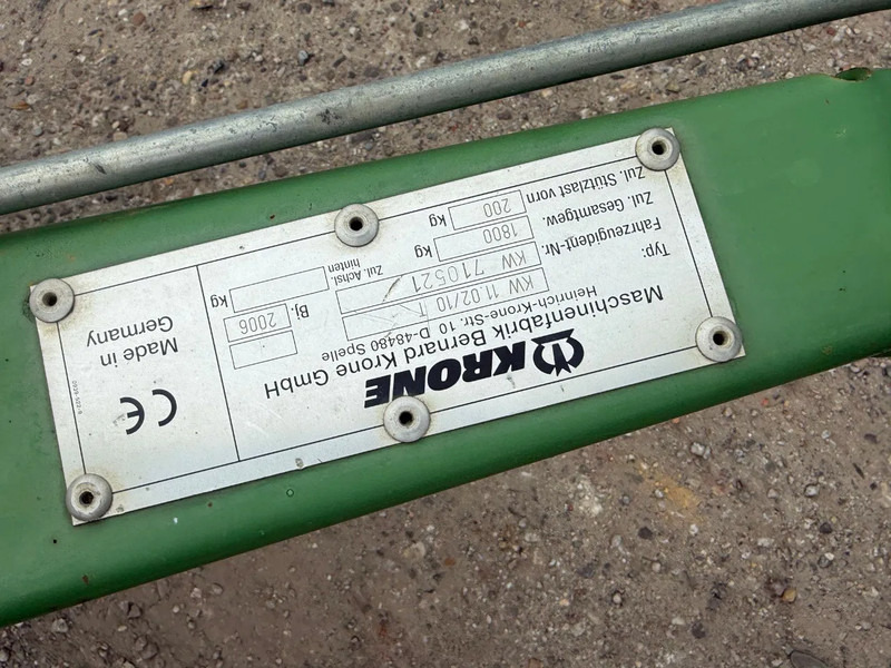 Krone KWT 11.02 / 10 Trein model - Сеноворошилка: фото 2 Krone KWT 11.02 / 10 Trein model - Сеноворошилка: фото 2