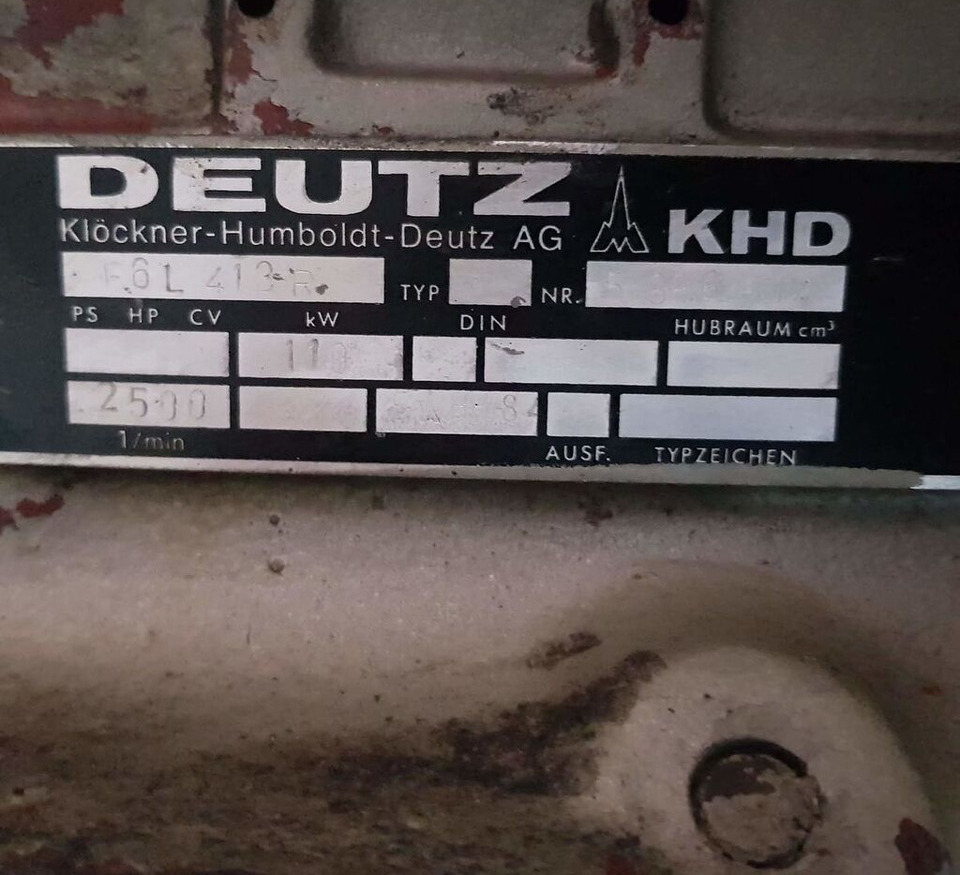 Deutz F6L 413 R 5 8865514 Deutz F6L 413 R - Блок цилиндров для Грузовиков: фото 4 Deutz F6L 413 R 5 8865514 Deutz F6L 413 R - Блок цилиндров для Грузовиков: фото 4