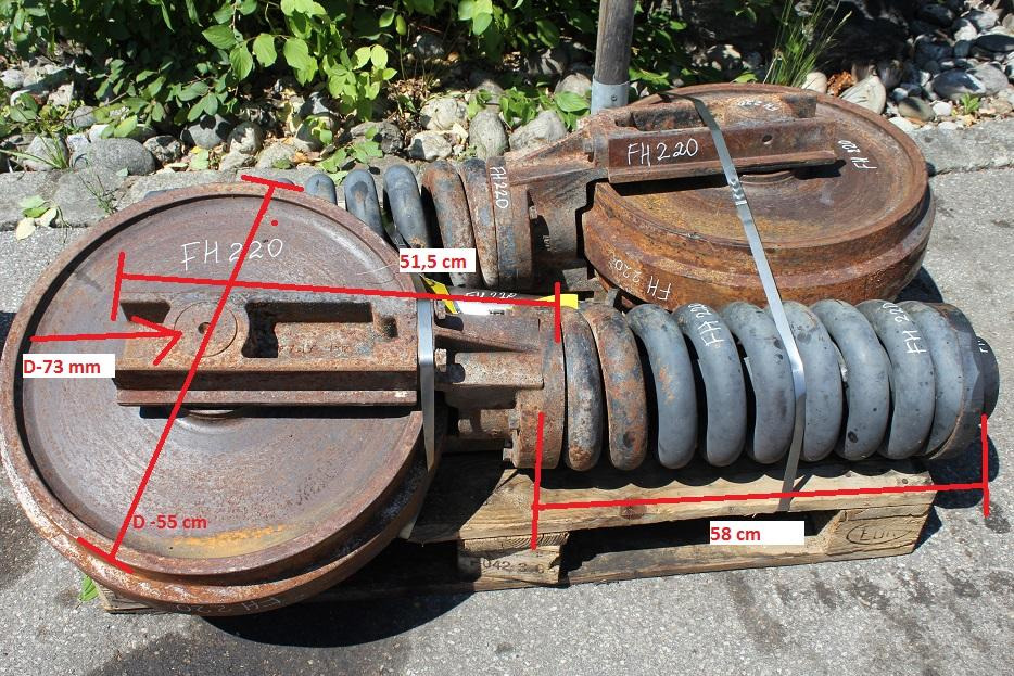 Hitachi FH 220 - Запчасти ходовой части для Строительной техники: фото 1 Hitachi FH 220 - Запчасти ходовой части для Строительной техники: фото 1