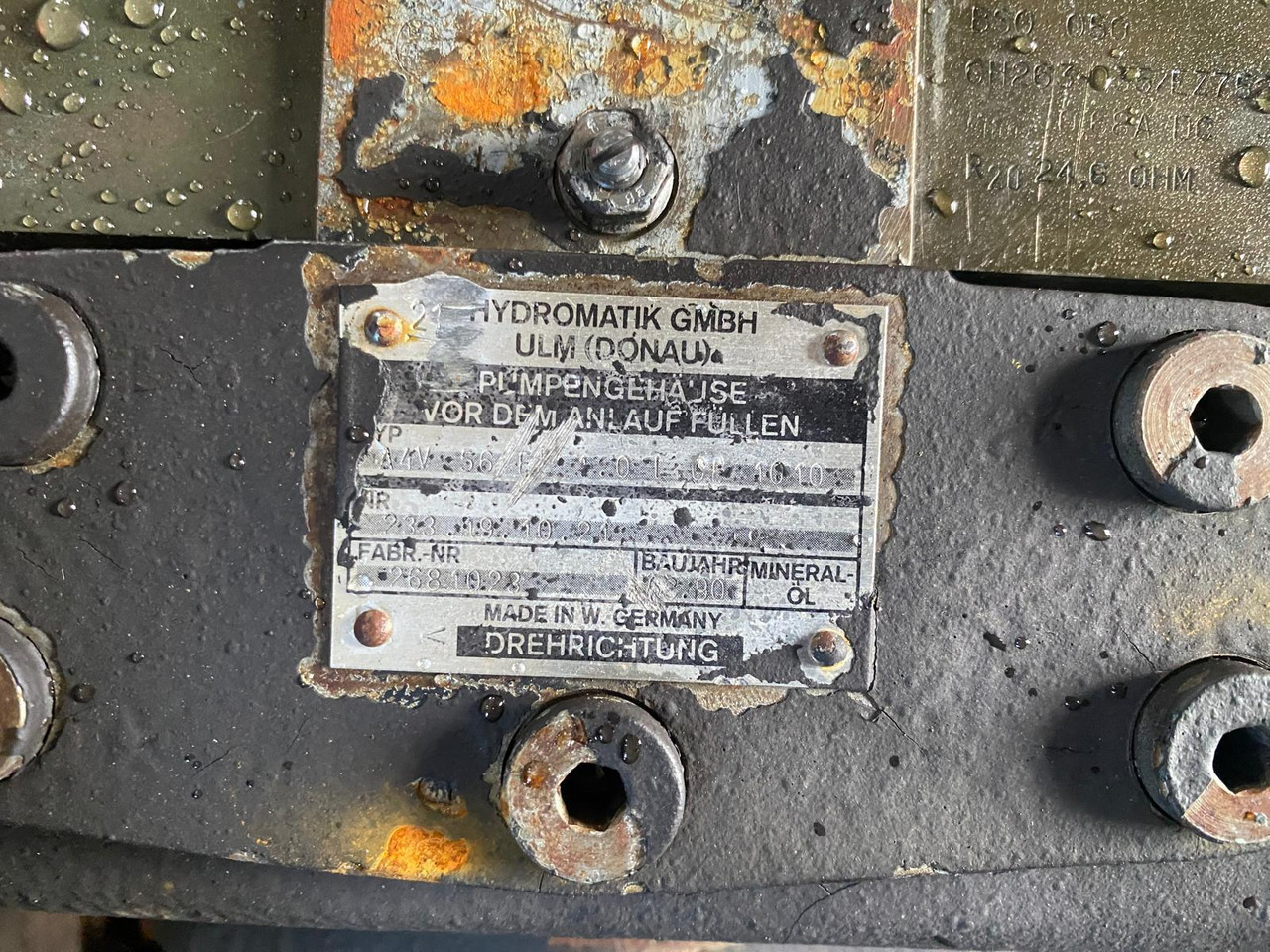 Hydromatik A4V56, A4V125 aus Kässbohrer PB 240D - Гидравлика для Коммунальной и специальной техники: фото 4 Hydromatik A4V56, A4V125 aus Kässbohrer PB 240D - Гидравлика для Коммунальной и специальной техники: фото 4