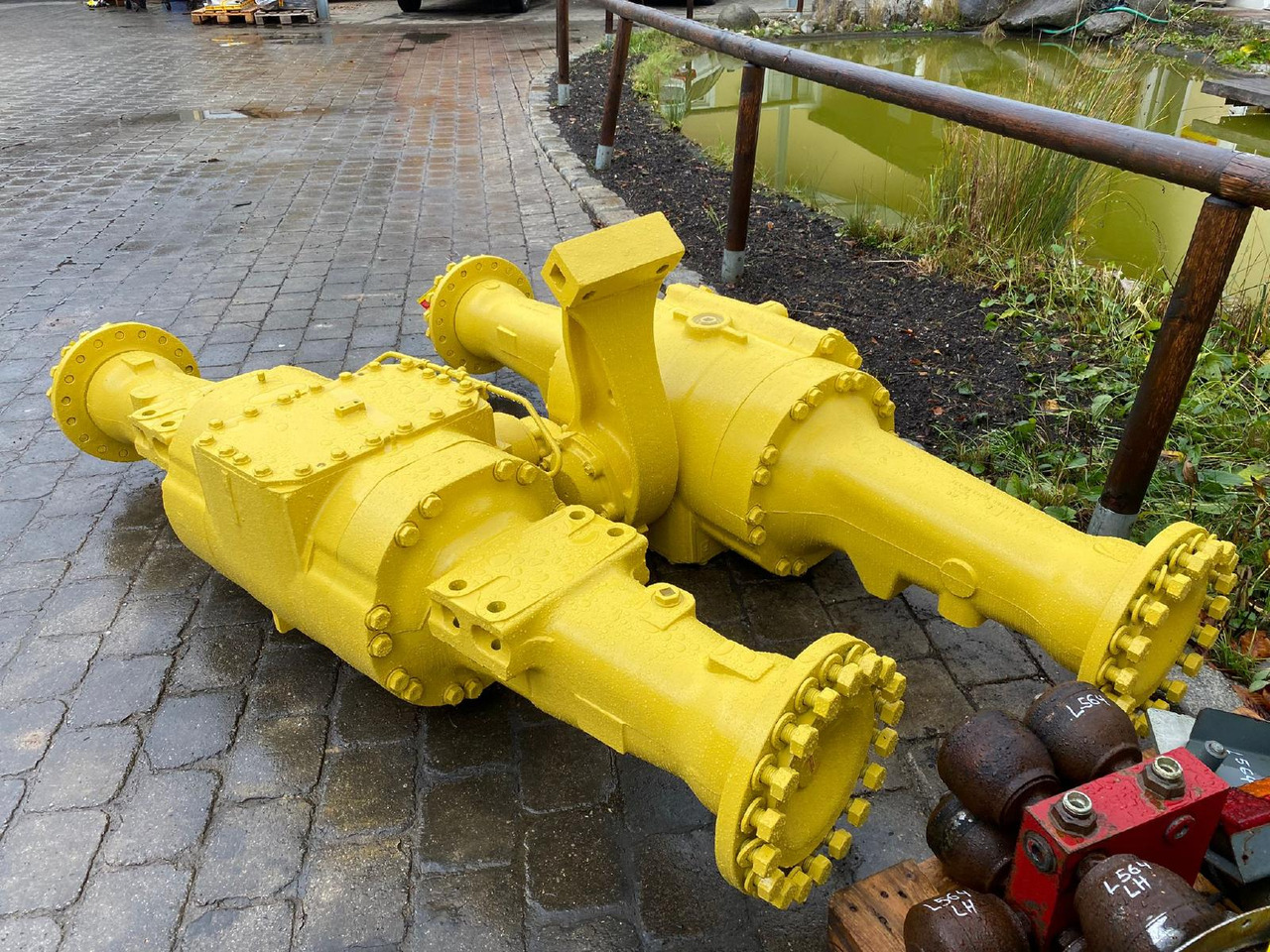 Ось и запчасти для Строительной техники Komatsu KWA 015 aus WA 380: фото 6