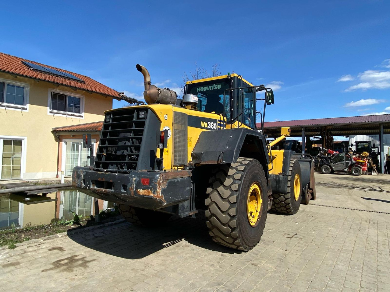 Колёсный погрузчик Komatsu WA 380: фото 8