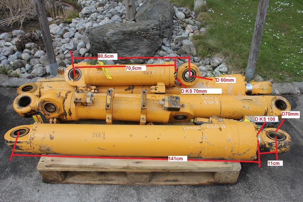 Liebherr R 932 LIT Tunnel - Гидравлический цилиндр для Строительной техники: фото 1 Liebherr R 932 LIT Tunnel - Гидравлический цилиндр для Строительной техники: фото 1