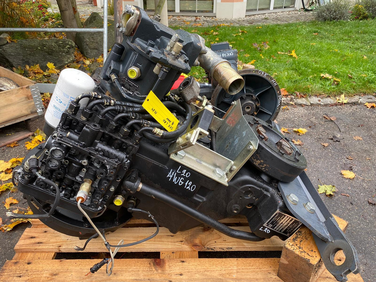 ZF 4 WG 120 aus O&K L 20 - Коробка передач для Строительной техники: фото 1 ZF 4 WG 120 aus O&K L 20 - Коробка передач для Строительной техники: фото 1