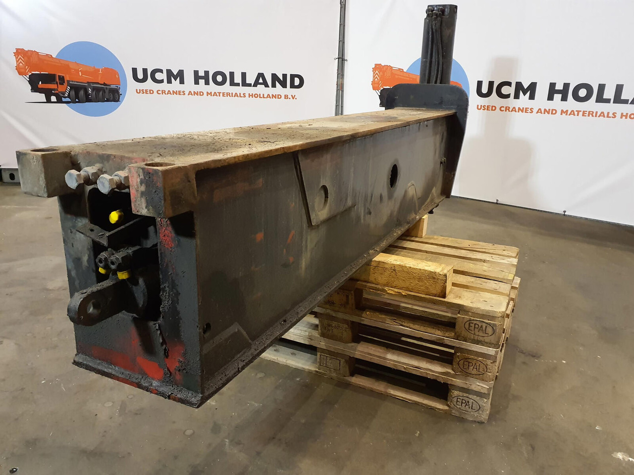 Krupp KMK 5100 sliding beam front - Подвеска для Мобильных кранов: фото 3 Krupp KMK 5100 sliding beam front - Подвеска для Мобильных кранов: фото 3