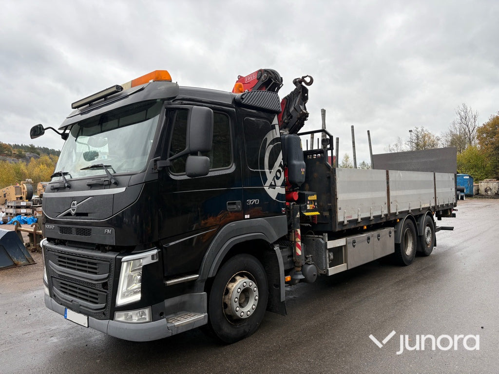 Lastbil med kran - Volvo FM 370 FASSI F155 - Грузовик бортовой/ Платформа, Автоманипулятор: фото 3 Lastbil med kran - Volvo FM 370 FASSI F155 - Грузовик бортовой/ Платформа, Автоманипулятор: фото 3