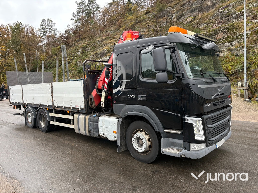 Lastbil med kran - Volvo FM 370 FASSI F155 - Грузовик бортовой/ Платформа, Автоманипулятор: фото 1 Lastbil med kran - Volvo FM 370 FASSI F155 - Грузовик бортовой/ Платформа, Автоманипулятор: фото 1