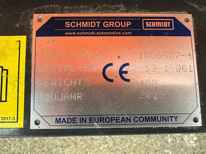 Schmidt SNK27 - Отвал для снега: фото 4 Schmidt SNK27 - Отвал для снега: фото 4