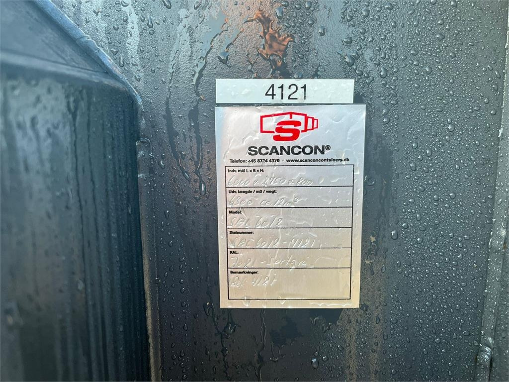 Scancon SAL6012 6000 mm stykgods lad - Кузов платформа: фото 5 Scancon SAL6012 6000 mm stykgods lad - Кузов платформа: фото 5