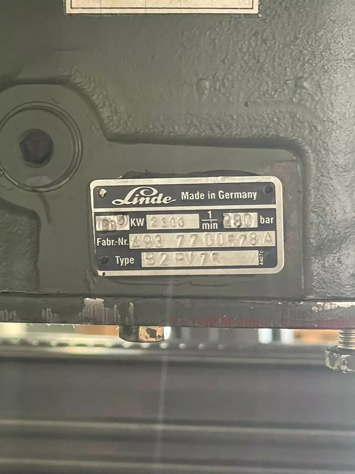 LINDE B2PV75 - Гидравлический насос для Строительной техники: фото 5 LINDE B2PV75 - Гидравлический насос для Строительной техники: фото 5