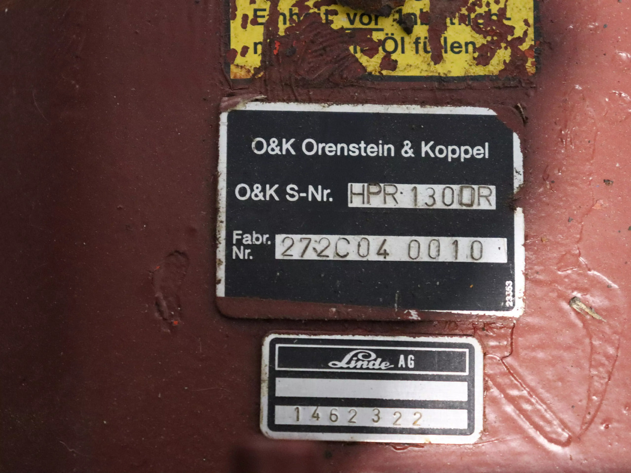 LINDE HPR 130D - Гидравлический насос для Строительной техники: фото 5 LINDE HPR 130D - Гидравлический насос для Строительной техники: фото 5