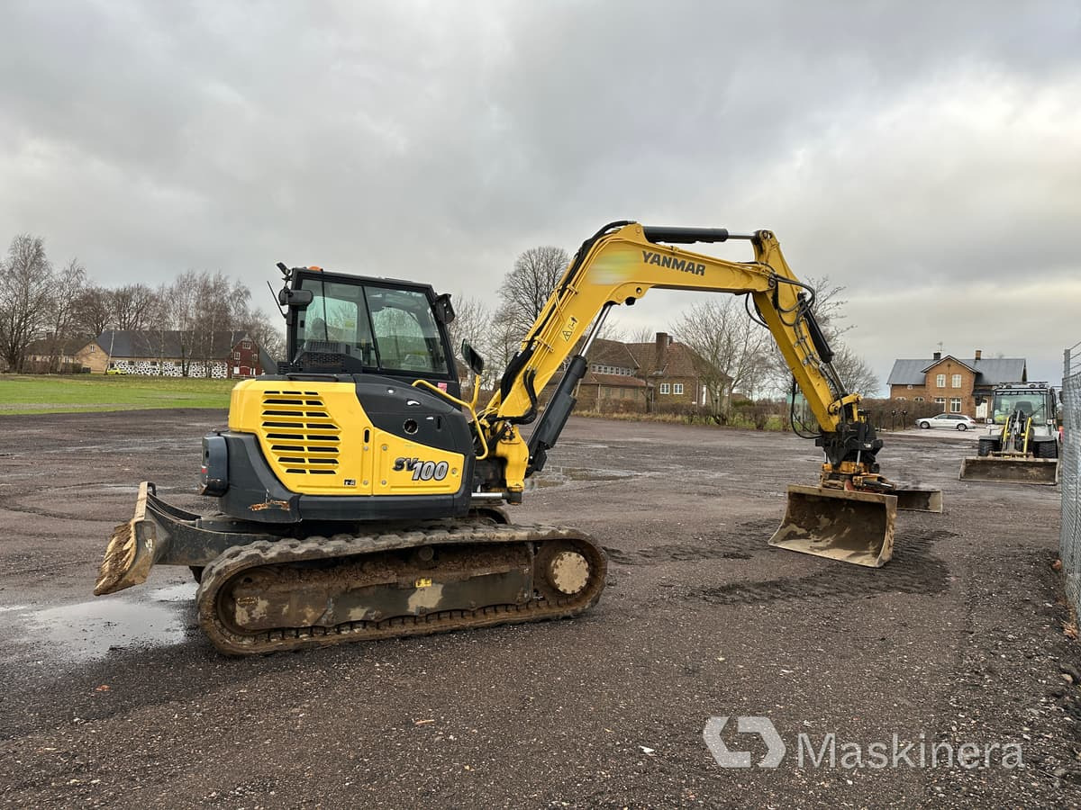 Grävmaskin Yanmar SV100-2A - Гусеничный экскаватор: фото 4 Grävmaskin Yanmar SV100-2A - Гусеничный экскаватор: фото 4