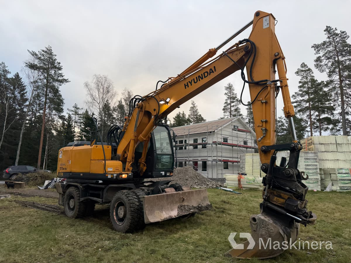 Hjulgrävare Hyundai Robex 170W-7A - Гусеничный экскаватор: фото 3 Hjulgrävare Hyundai Robex 170W-7A - Гусеничный экскаватор: фото 3