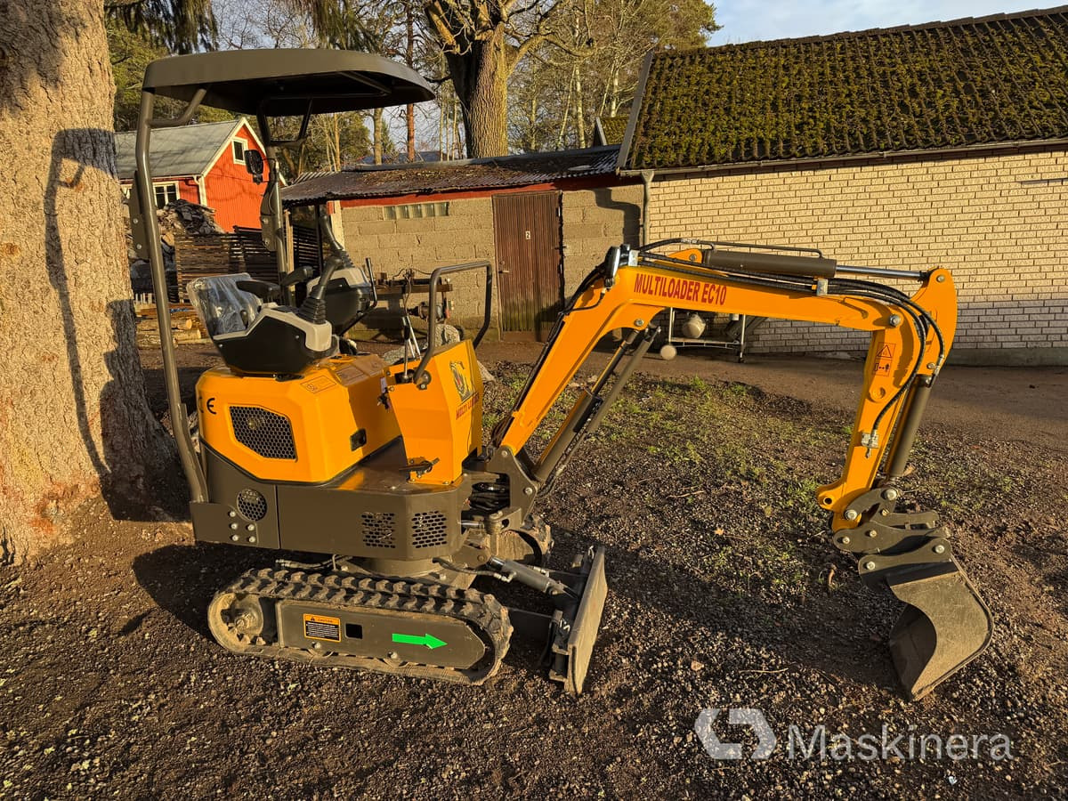 Minigrävare Multiloader EC10 - Гусеничный экскаватор: фото 4 Minigrävare Multiloader EC10 - Гусеничный экскаватор: фото 4