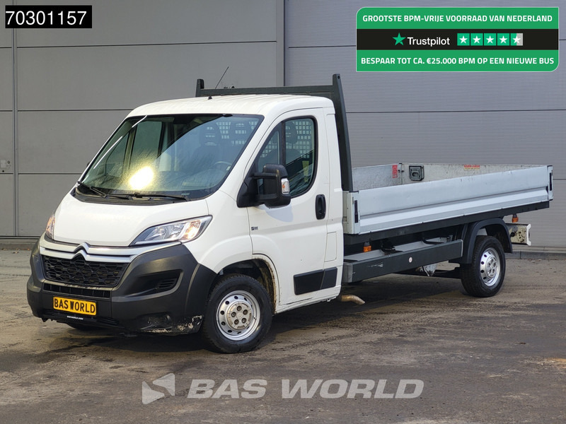 Citroën Jumper 130 PK Open Laadbak Navi Airco Cruise Euro6 Pritsche Pickup Airco Cruise control - Малотоннажный бортовой грузовик: фото 1 Citroën Jumper 130 PK Open Laadbak Navi Airco Cruise Euro6 Pritsche Pickup Airco Cruise control - Малотоннажный бортовой грузовик: фото 1