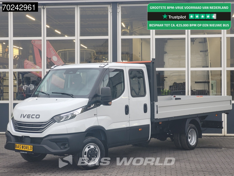 Iveco Daily 35C18 3.0L Automaat 180PK 2025-model Dubbel Cabine Open laadbak Navi ACC LED 3,5T Trekvermogen Euro6 Pritsche Pickup Airco Dubbe - Малотоннажный бортовой грузовик: фото 1 Iveco Daily 35C18 3.0L Automaat 180PK 2025-model Dubbel Cabine Open laadbak Navi ACC LED 3,5T Trekvermogen Euro6 Pritsche Pickup Airco Dubbe - Малотоннажный бортовой грузовик: фото 1