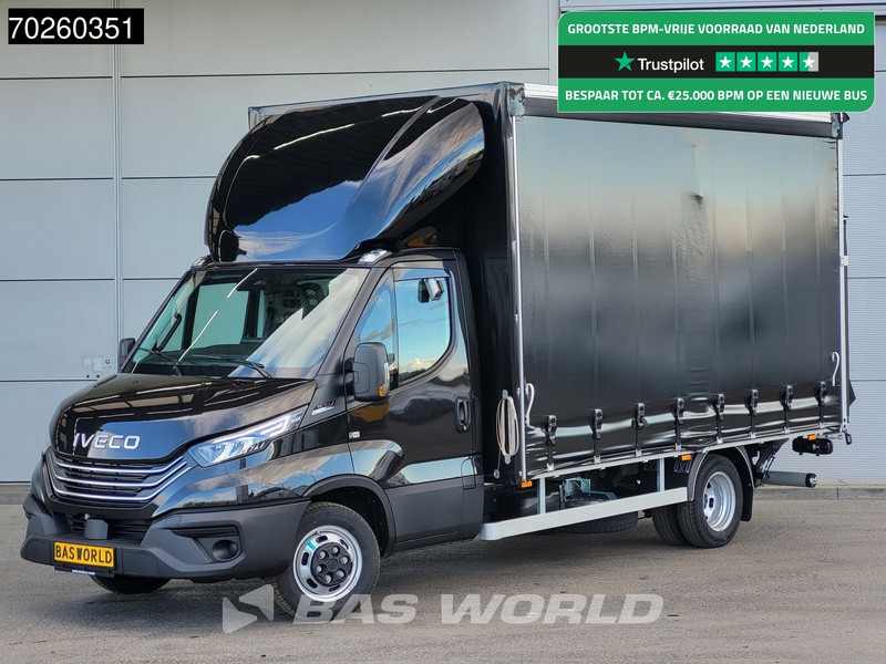 Iveco Daily 35C21 3.0L 210PK Automaat Schuifzeilen Laadklep ACC LED CarPlay Euro6 Schuifzeil Zeilen Koffer Meubelbak Bakwagen 22m3 Airco - Тентованный фургон: фото 1 Iveco Daily 35C21 3.0L 210PK Automaat Schuifzeilen Laadklep ACC LED CarPlay Euro6 Schuifzeil Zeilen Koffer Meubelbak Bakwagen 22m3 Airco - Тентованный фургон: фото 1