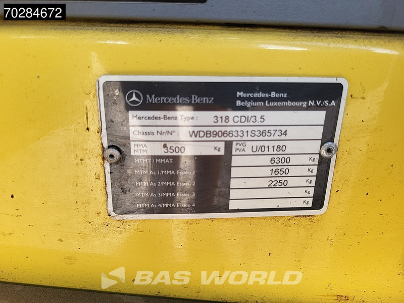 Цельнометаллический фургон Mercedes-Benz Sprinter 318 CDI 3.0L V6 L2H2 180PK Trekhaak Parkeersensoren L2 11m3 Trekhaak: фото 20 Цельнометаллический фургон Mercedes-Benz Sprinter 318 CDI 3.0L V6 L2H2 180PK Trekhaak Parkeersensoren L2 11m3 Trekhaak: фото 20