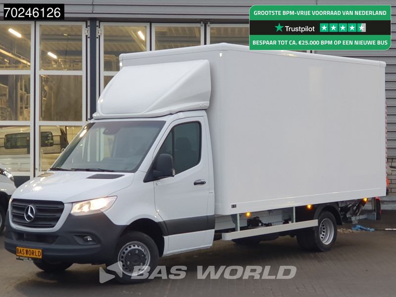 Mercedes-Benz Sprinter 515 CDI Automaat 1000kg Laadklep Zijdeur Dubbellucht Bakwagen MBUX Airco Cruise CarPlay D'Hollandia Euro6 Koffer Meubelbak 21m3 - Фургон с закрытым кузовом: фото 1 Mercedes-Benz Sprinter 515 CDI Automaat 1000kg Laadklep Zijdeur Dubbellucht Bakwagen MBUX Airco Cruise CarPlay D'Hollandia Euro6 Koffer Meubelbak 21m3 - Фургон с закрытым кузовом: фото 1