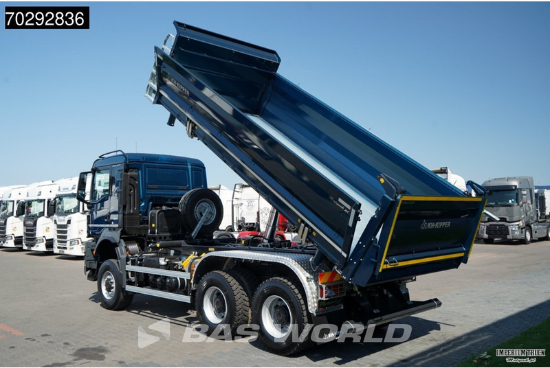 MAN TGS 33.480 TGS 6X6 11m3 KH-3-Way Kipper 6x6 Steel Suspension Automatic Big-Axle Euro 6 - Самосвал: фото 2 MAN TGS 33.480 TGS 6X6 11m3 KH-3-Way Kipper 6x6 Steel Suspension Automatic Big-Axle Euro 6 - Самосвал: фото 2
