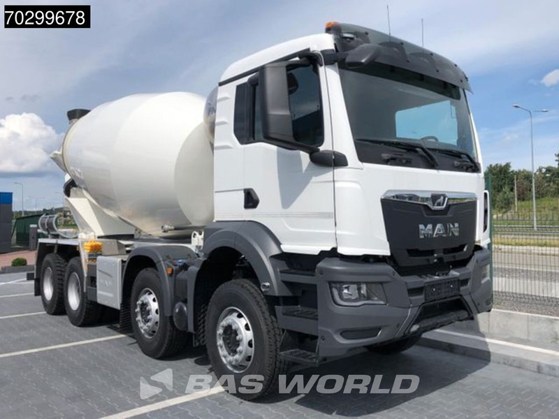 MAN TGS 35.440 8X4 NEW! 10m3 FML mixer Automatic Steel suspension Euro 6 - Автобетоносмеситель: фото 3 MAN TGS 35.440 8X4 NEW! 10m3 FML mixer Automatic Steel suspension Euro 6 - Автобетоносмеситель: фото 3