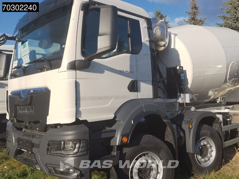 MAN TGS 41.400 8X4 12m3 FML mixer Steelsuspension Manual Airco EURO 2 - Автобетоносмеситель: фото 2 MAN TGS 41.400 8X4 12m3 FML mixer Steelsuspension Manual Airco EURO 2 - Автобетоносмеситель: фото 2