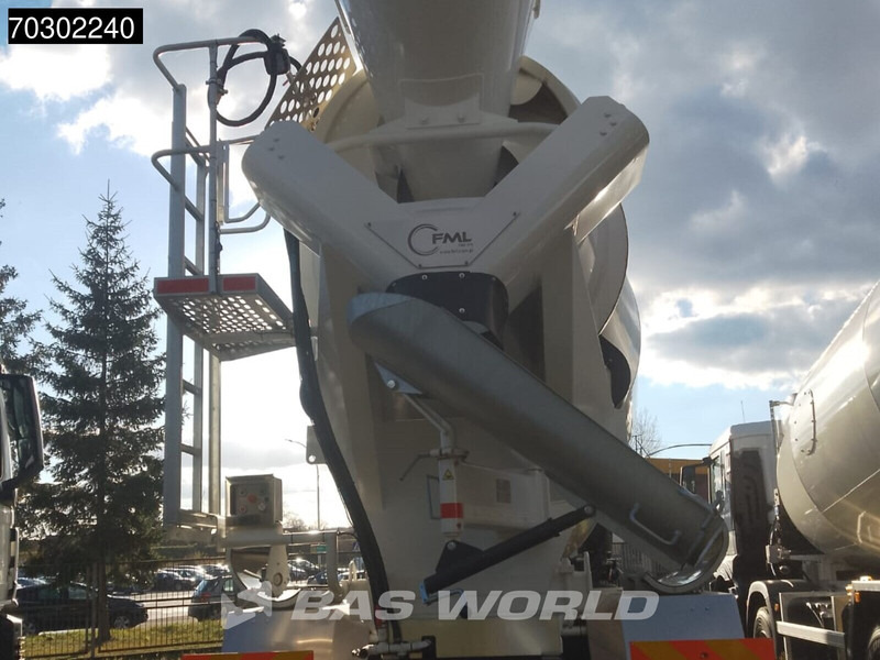 MAN TGS 41.400 8X4 12m3 FML mixer Steelsuspension Manual Airco EURO 2 - Автобетоносмеситель: фото 5 MAN TGS 41.400 8X4 12m3 FML mixer Steelsuspension Manual Airco EURO 2 - Автобетоносмеситель: фото 5