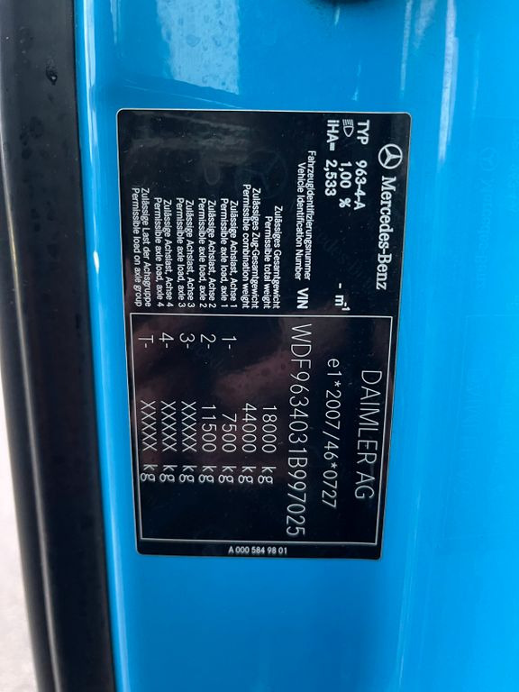 Mercedes-Benz 1842 Stream space - Тягач: фото 5 Mercedes-Benz 1842 Stream space - Тягач: фото 5