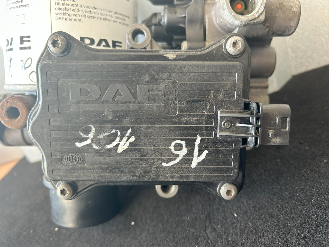 DAF XF 106 480 APU KIT ZEL2100 2027747 ( ELA1000 + AE6000) - Тормозной клапан: фото 3 DAF XF 106 480 APU KIT ZEL2100 2027747 ( ELA1000 + AE6000) - Тормозной клапан: фото 3